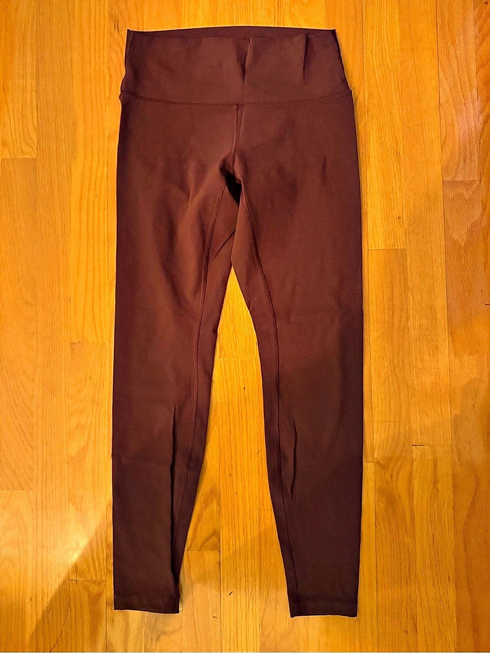 lululemon Align High-Rise Pant 28" Burgundy Leggings
